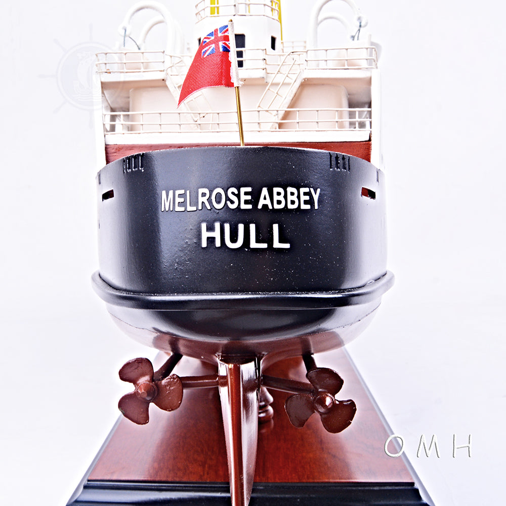 MELROSE ABBEY MODEL BOAT L80 CM | High-quality | Fully Assembled Wooden Model boats For Wholesales