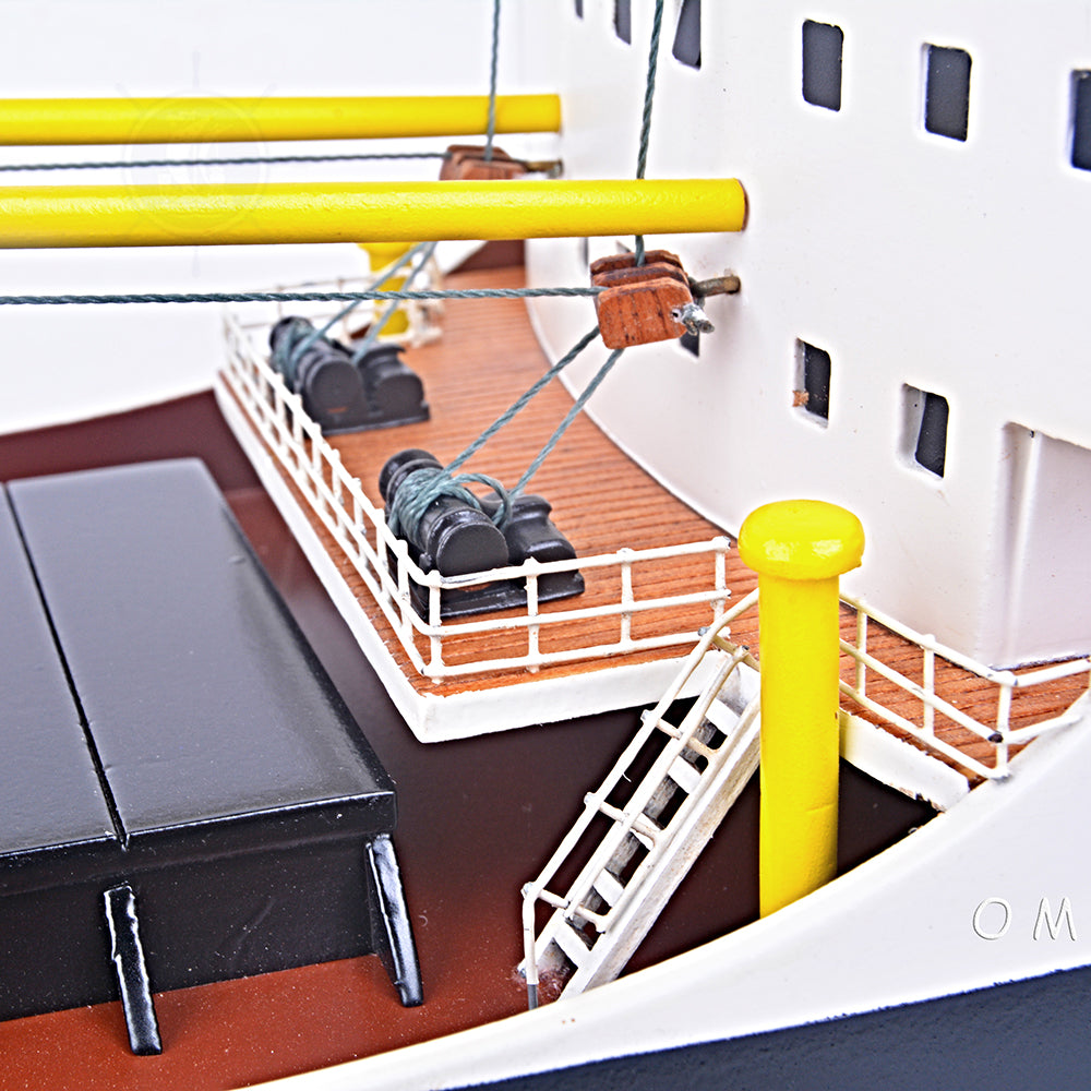 MELROSE ABBEY MODEL BOAT L80 CM | High-quality | Fully Assembled Wooden Model boats For Wholesales