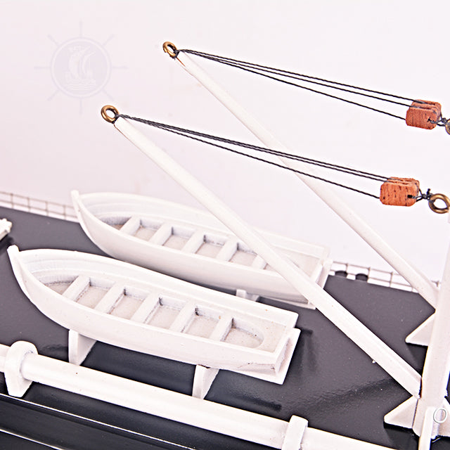 WATERDALE MODEL BOAT H L60 CM | High-quality | Fully Assembled Wooden Model boats For Wholesales