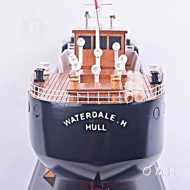 WATERDALE MODEL BOAT H L60 CM | High-quality | Fully Assembled Wooden Model boats For Wholesales