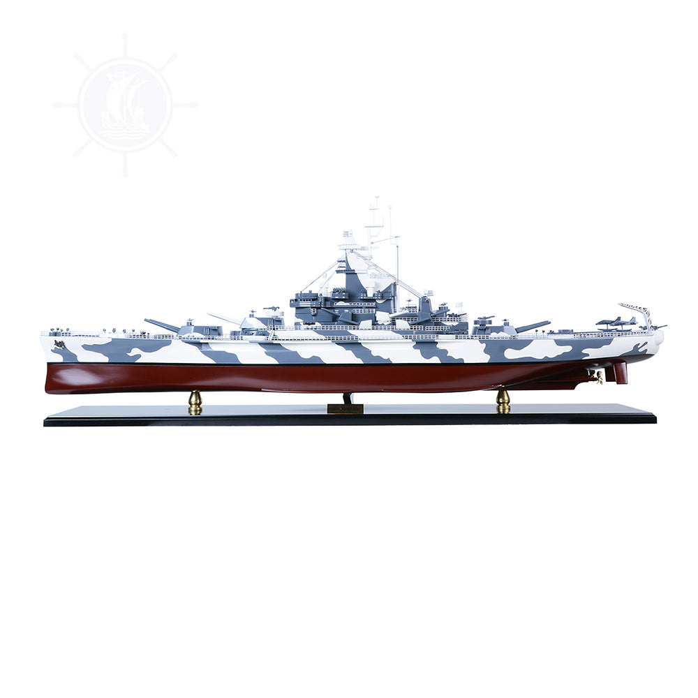 USS ALABAMA BB-60 MODEL BOAT | High-quality | Fully Assembled Wooden Model boats For Wholesale