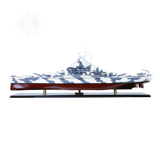 USS ALABAMA BB-60 MODEL BOAT | High-quality | Fully Assembled Wooden Model boats For Wholesale