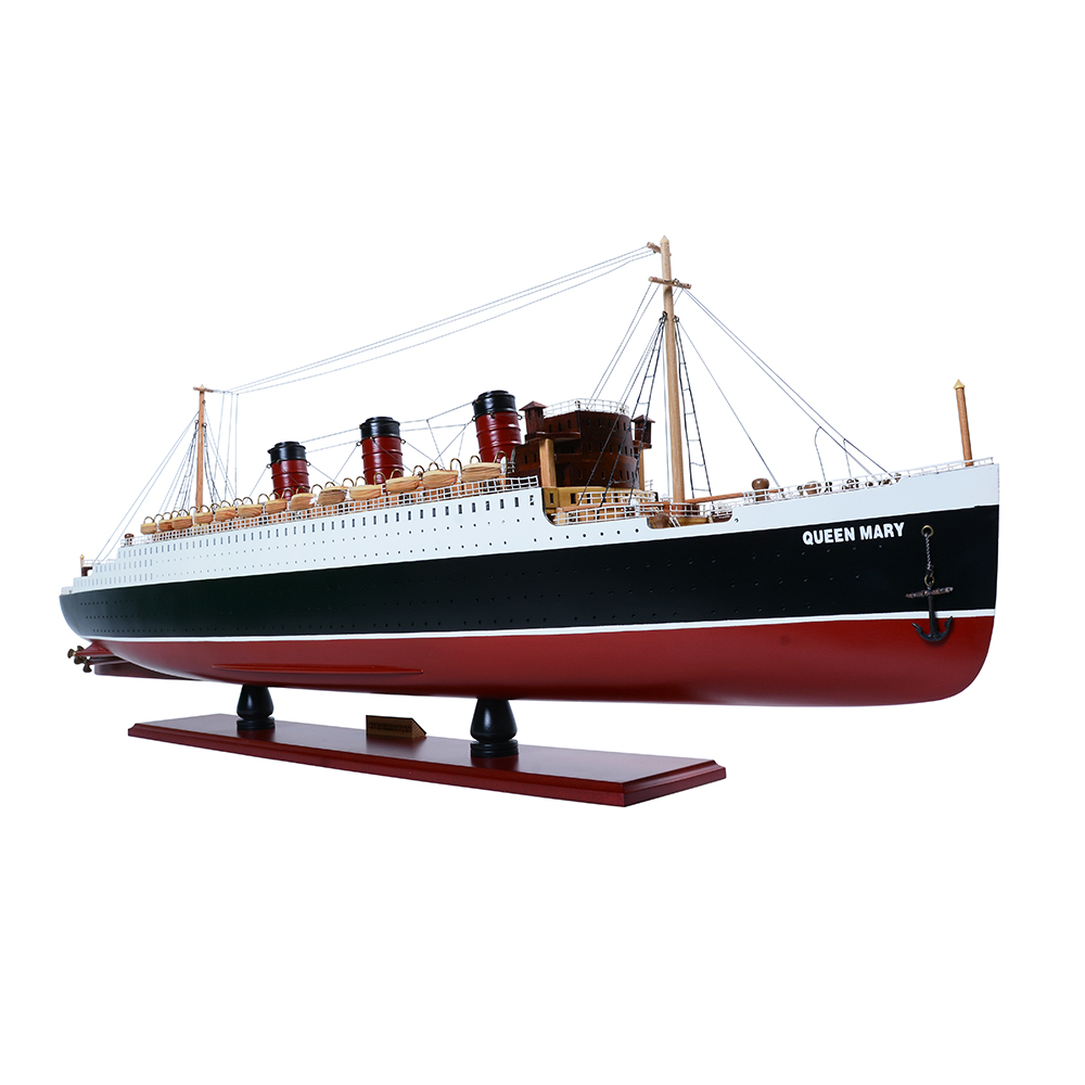 QUEEN MARY CRUISE SHIP MODEL L | High-quality Cruiser| Fully Assembled Wooden Model Ship For Wholesale
