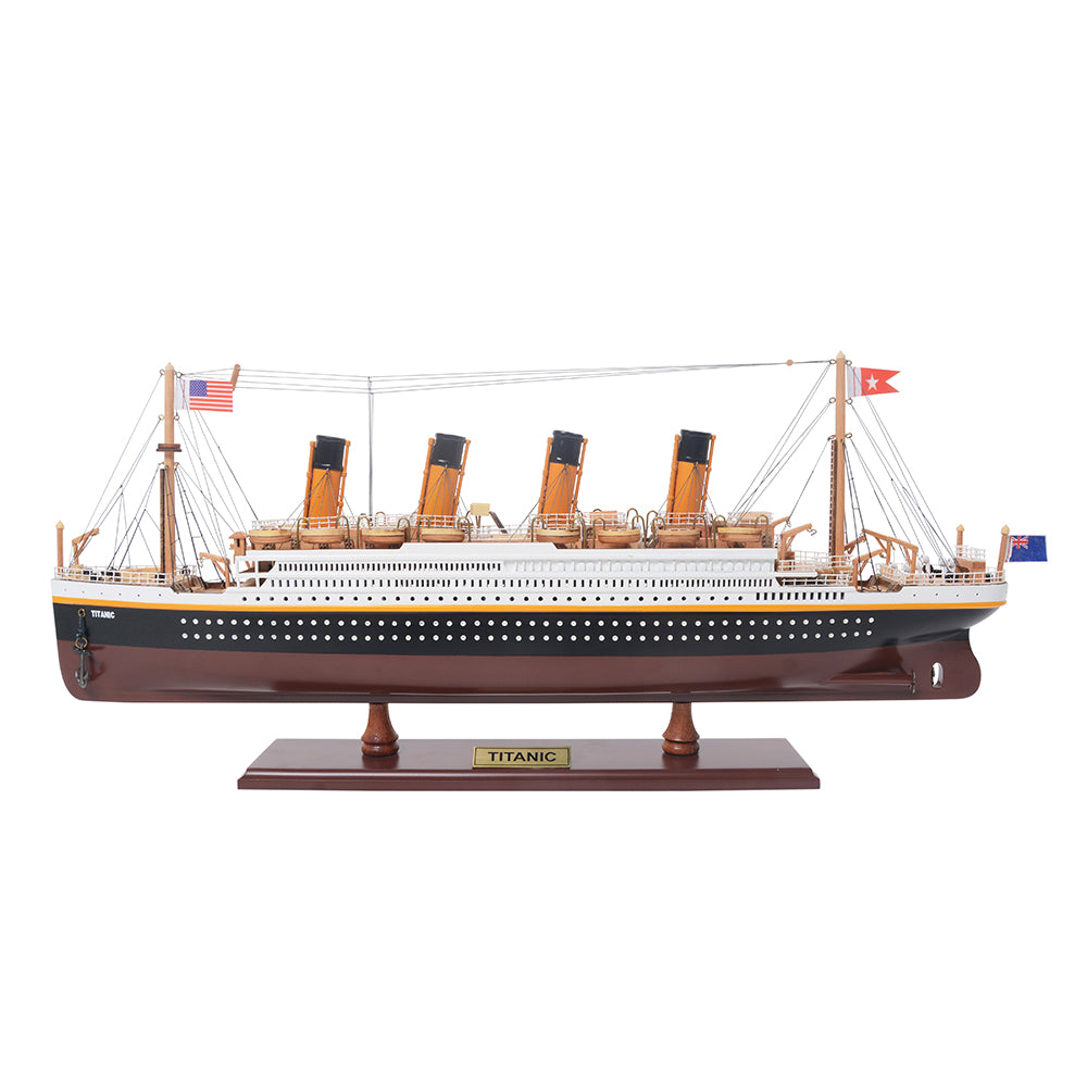 TITANIC CRUISE SHIP MODEL PAINTED SMALL| High-quality Cruiser| Fully Assembled Wooden Model Ship For Wholesale