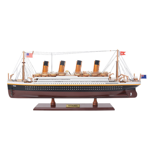 TITANIC CRUISE SHIP MODEL PAINTED SMALL| High-quality Cruiser| Fully Assembled Wooden Model Ship For Wholesale