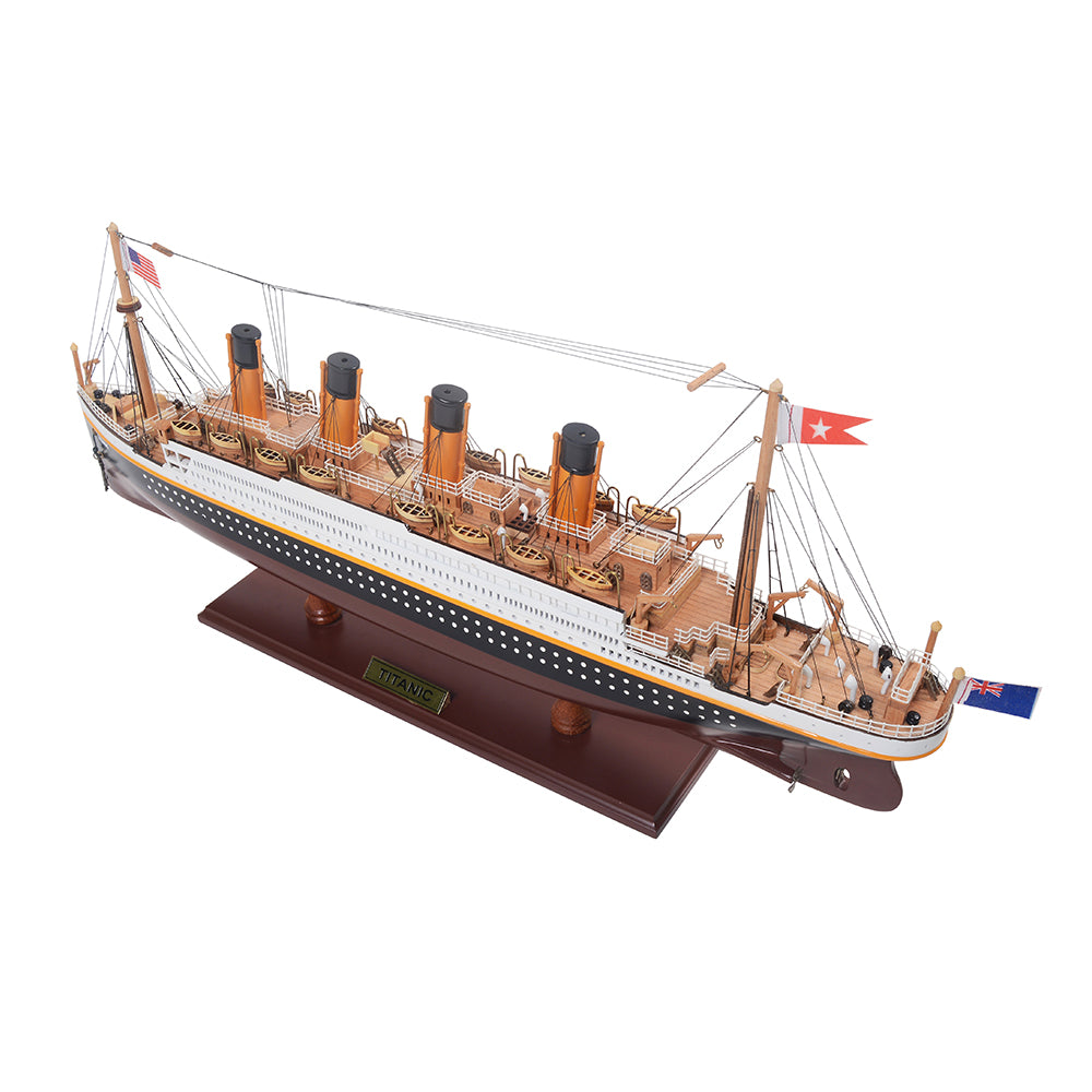 TITANIC CRUISE SHIP MODEL PAINTED SMALL| High-quality Cruiser| Fully Assembled Wooden Model Ship For Wholesale
