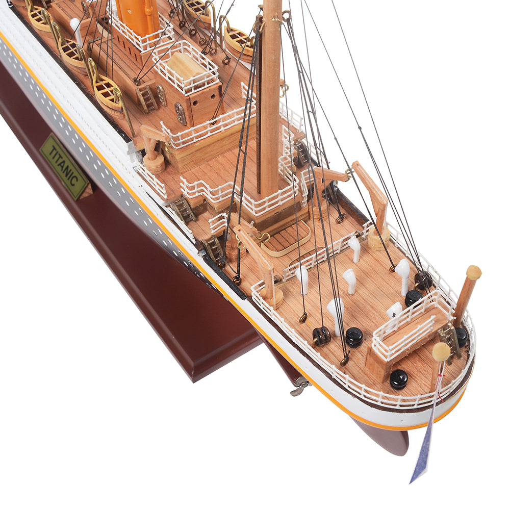 TITANIC CRUISE SHIP MODEL PAINTED SMALL| High-quality Cruiser| Fully Assembled Wooden Model Ship For Wholesale
