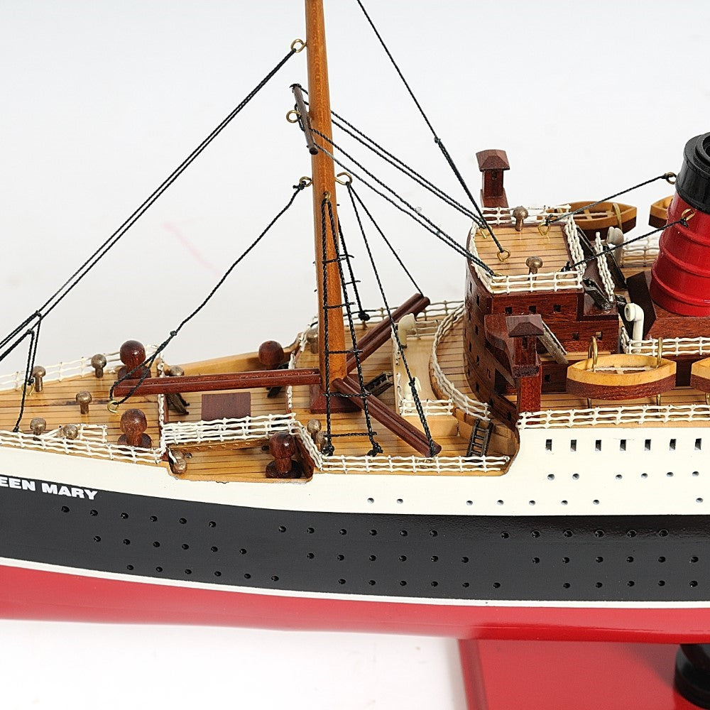 QUEEN MARY CRUISE SHIP MODEL | High-quality Cruiser| Fully Assembled Wooden Model Ship For Wholesale