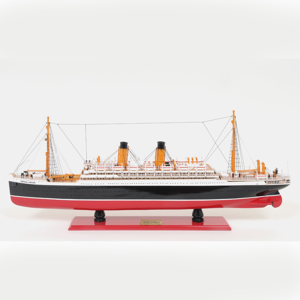 EMPRESS OF IRELAND CRUISE SHIP MODEL | High-quality Cruiser| Fully Assembled Wooden Model Ship For Wholesale