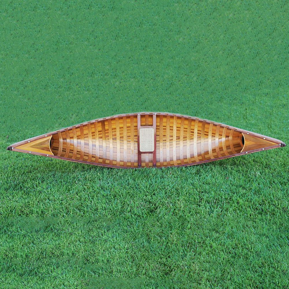 RED CANOE WITH RIBS CURVED BOW | Wooden Kayak | Boat | Canoe with Paddles for fishing and water sports For Wholesale