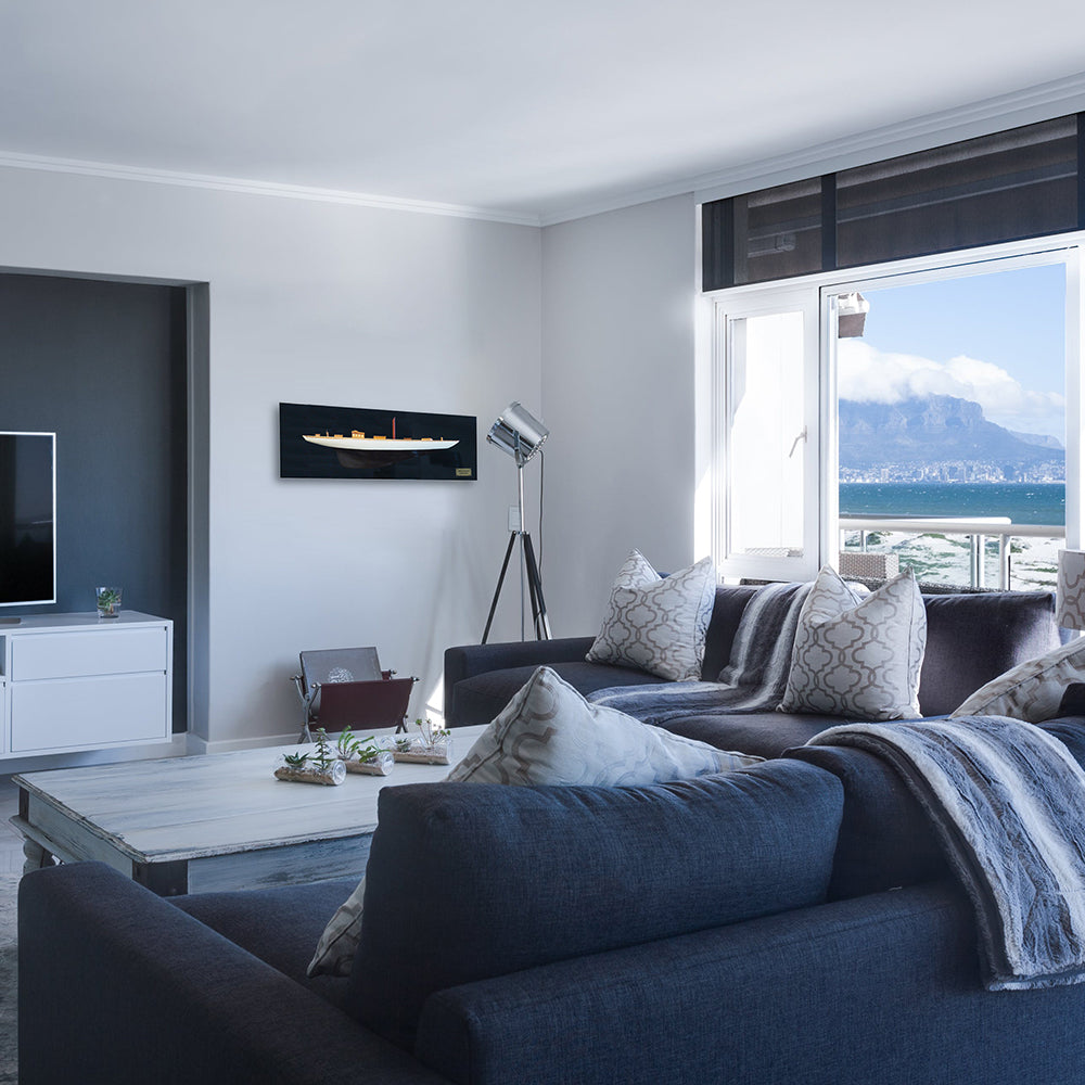 SHAMROCK BROWN/WHITE PAINTED | High-quality | Home & Office Decoration For Wholesale