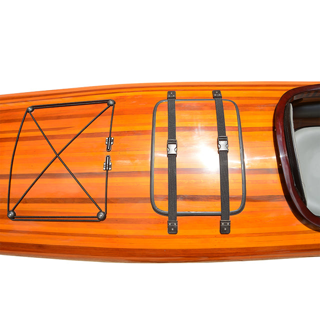 REAL KAYAK 19' - 2 PERSONS | Wooden Kayak | Boat | Canoe with Paddles for fishing and water sports For Wholesale