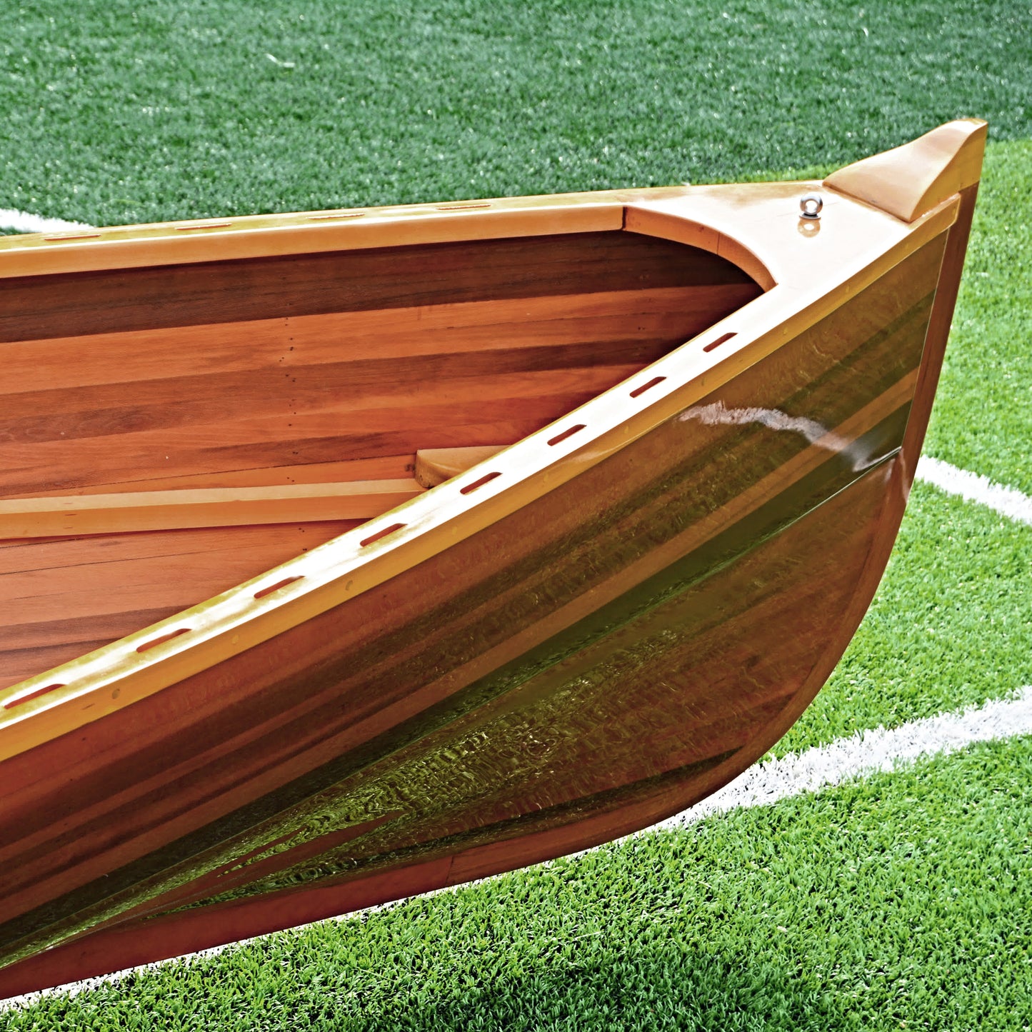 REAL WHITEHALL DINGHY TRANSOM CUT OUT 17 | Wooden Kayak | Boat | Canoe with Paddles for fishing and water sports For Wholesale