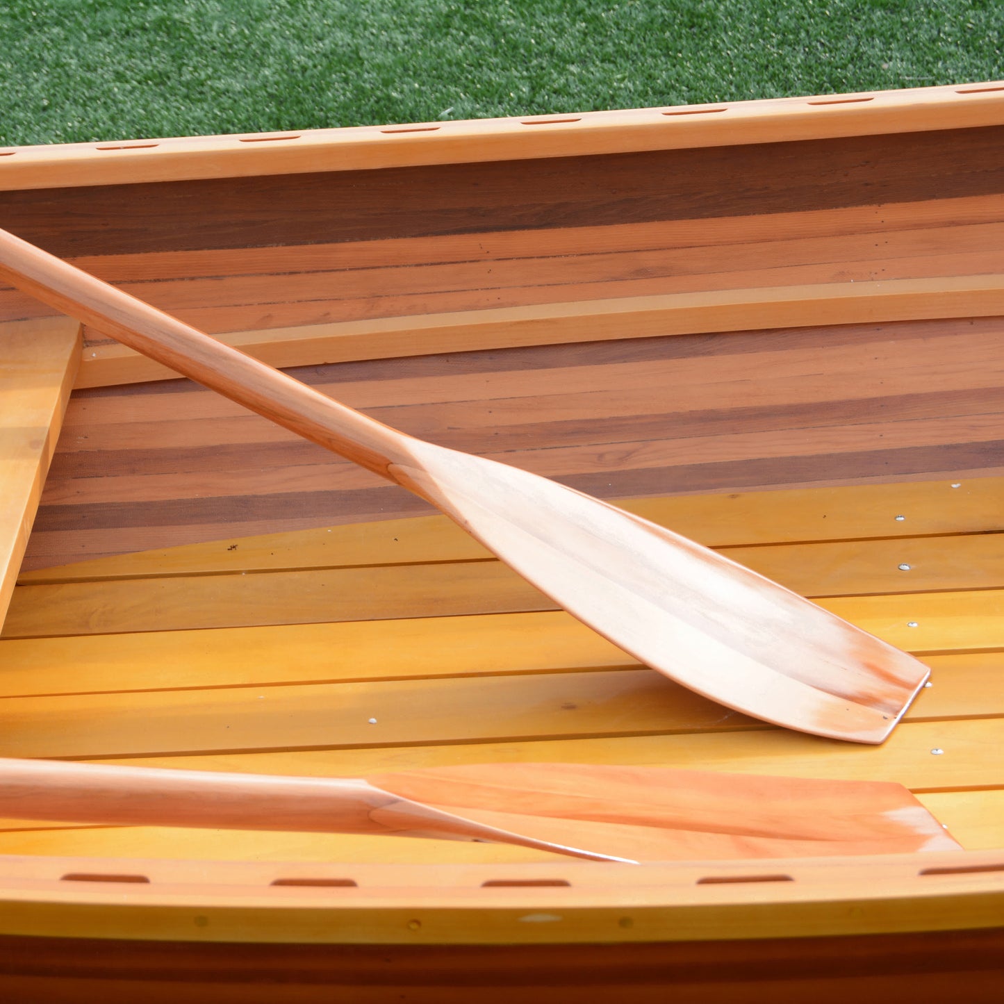 REAL WHITEHALL DINGHY TRANSOM CUT OUT 17 | Wooden Kayak | Boat | Canoe with Paddles for fishing and water sports For Wholesale
