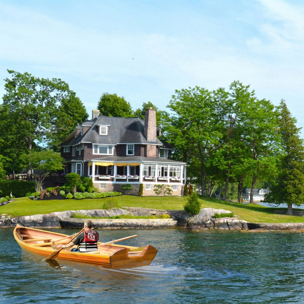 REAL WHITEHALL DINGHY TRANSOM CUT OUT 17 | Wooden Kayak | Boat | Canoe with Paddles for fishing and water sports For Wholesale