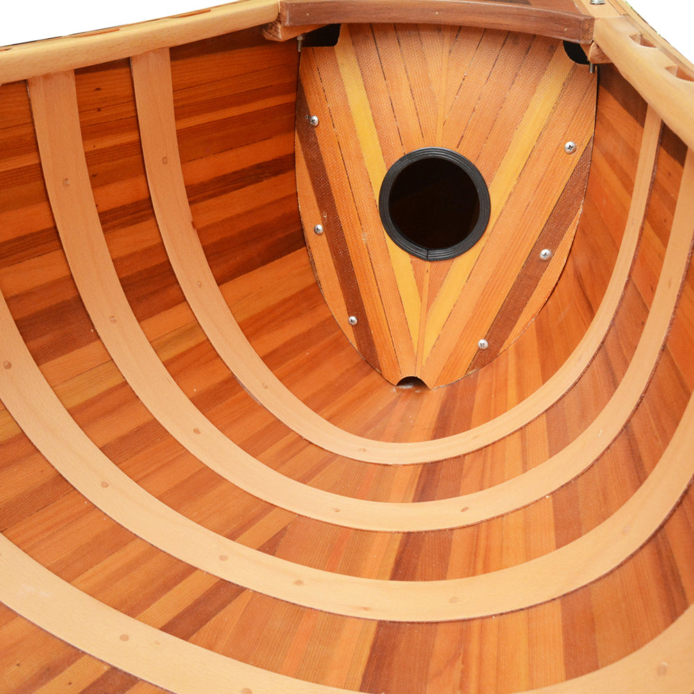 CANOE WITH RIBS CURVED BOW MATTE FINISH 10€™ L300 | Wooden Kayak | Boat | Canoe with Paddles for fishing and water sports For Wholesale