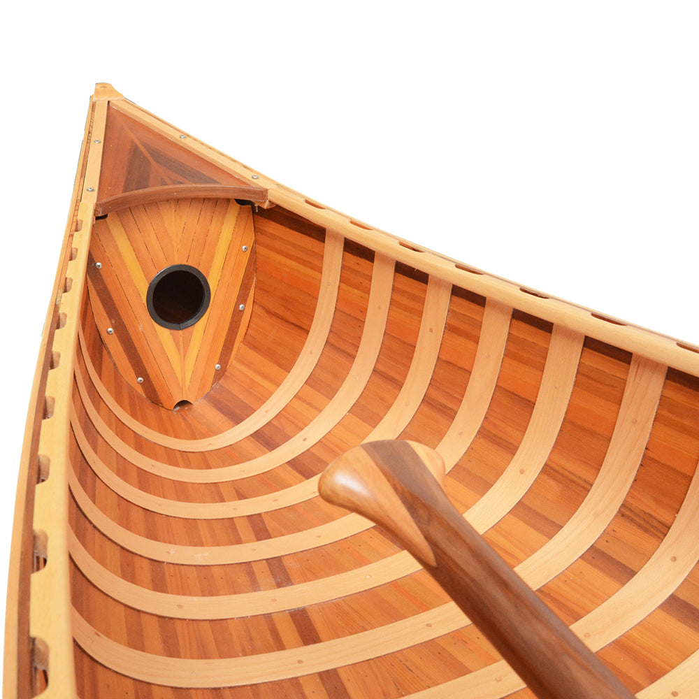 CANOE WITH RIBS CURVED BOW MATTE FINISH 10€™ L300 | Wooden Kayak | Boat | Canoe with Paddles for fishing and water sports For Wholesale