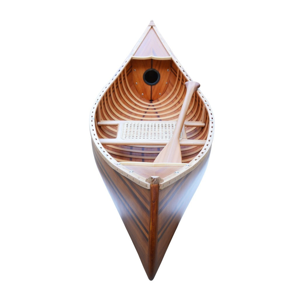CANOE WITH RIBS MATTE FINISH- 6'L | Wooden Kayak | Boat | Canoe with Paddles for fishing and water sports For Wholesale
