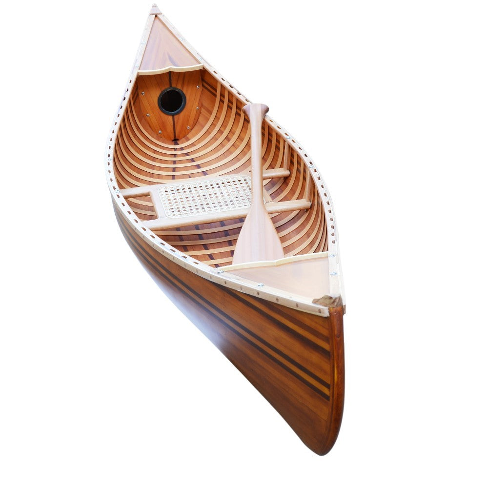 CANOE WITH RIBS MATTE FINISH- 6'L | Wooden Kayak | Boat | Canoe with Paddles for fishing and water sports For Wholesale