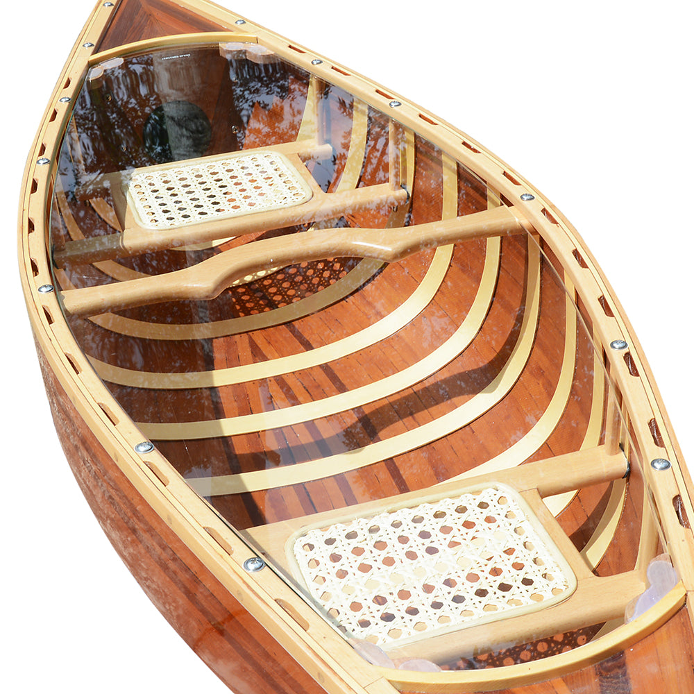 CANOE TABLE 5 FEET | High-quality | Fully Assembled Wooden Ship Model For Wholesale