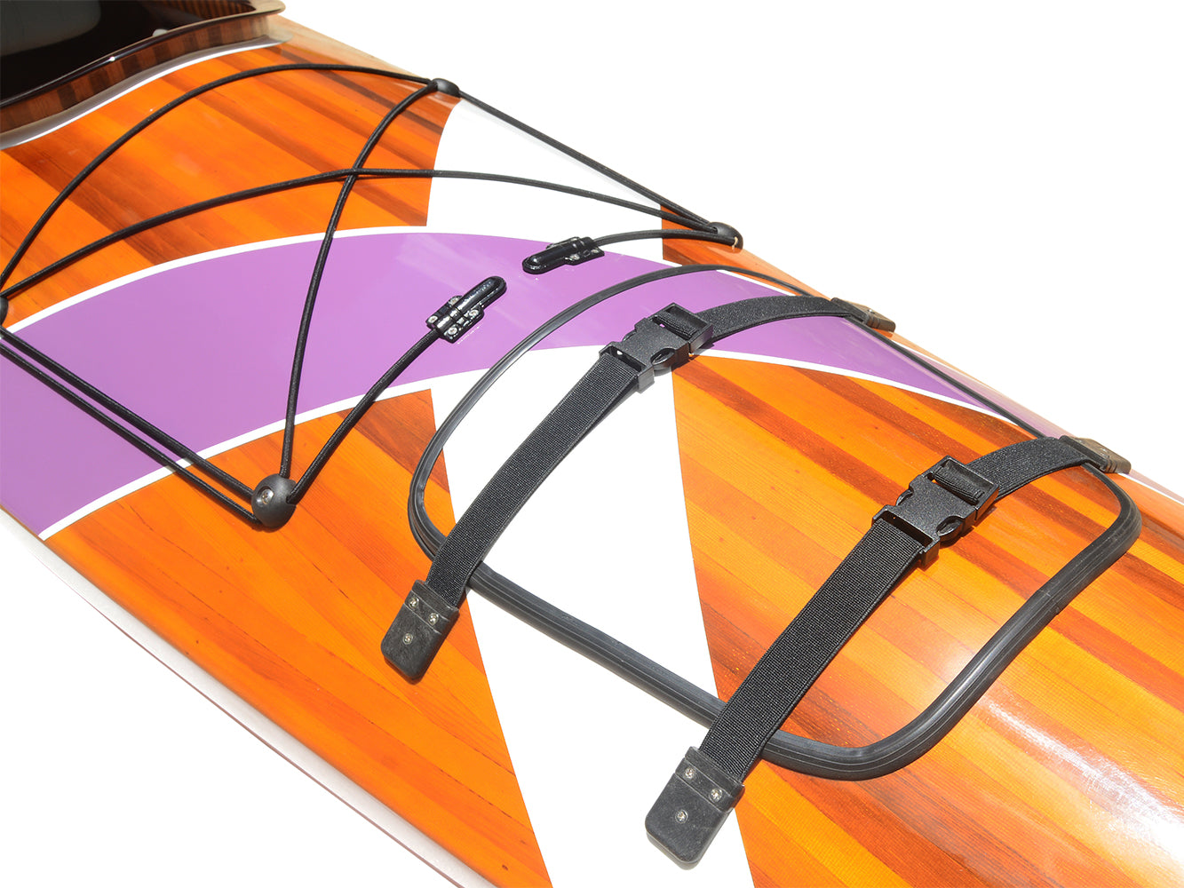 KAYAK WITH STRIPES 2 - 15 FEET LONG | Wooden Kayak | Boat | Canoe with Paddles for fishing and water sports For Wholesale
