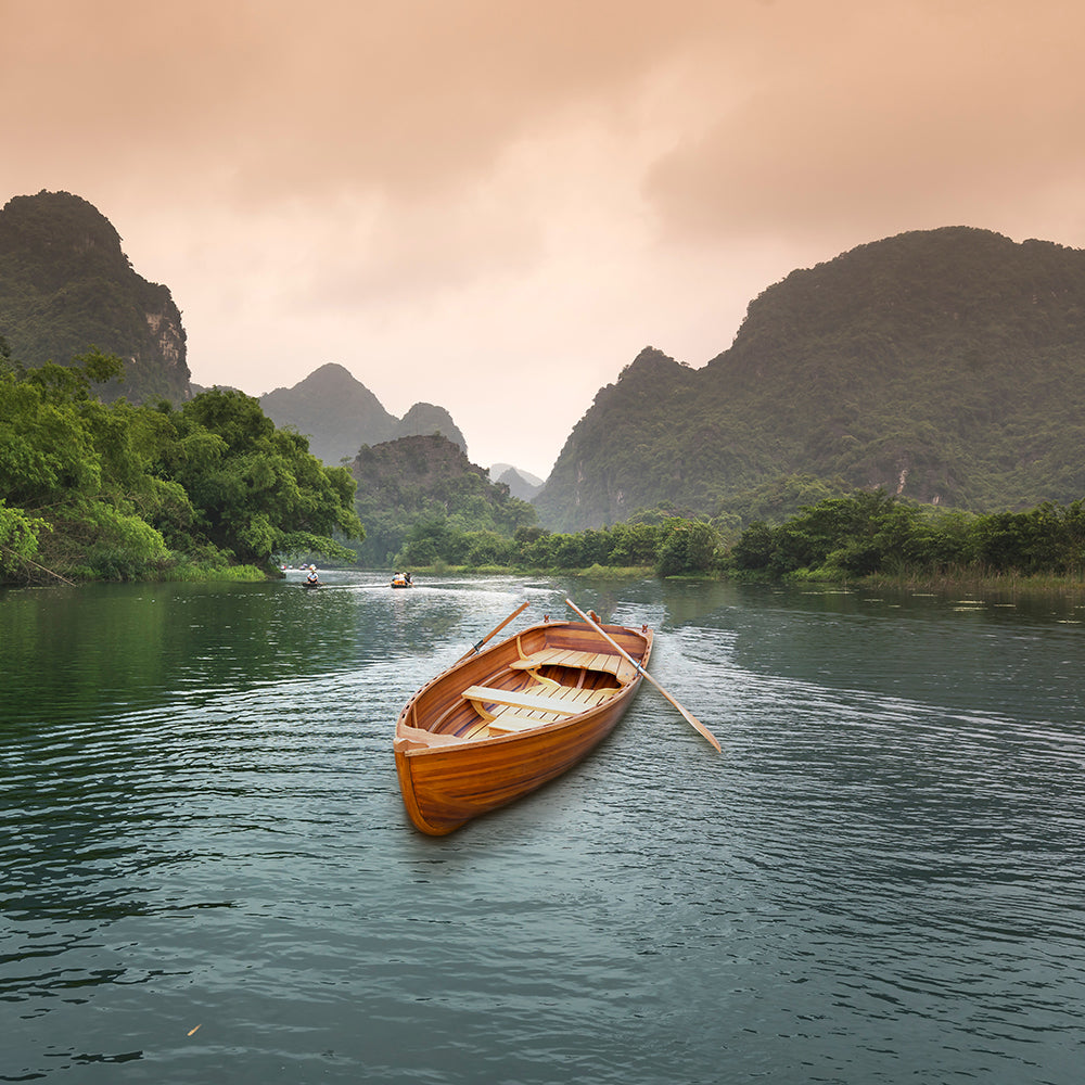 LITTLE BEAR MATTE L300 | Wooden Kayak | Boat | Canoe with Paddles for fishing and water sports For Wholesale