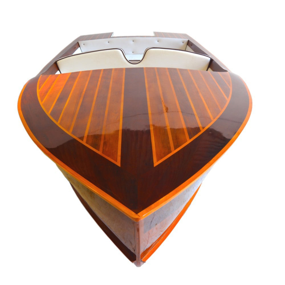 CHRIS CRAFT DESIGN BOAT 14 FEET | Wooden Kayak | Boat | Canoe with Paddles for fishing and water sports For Wholesale