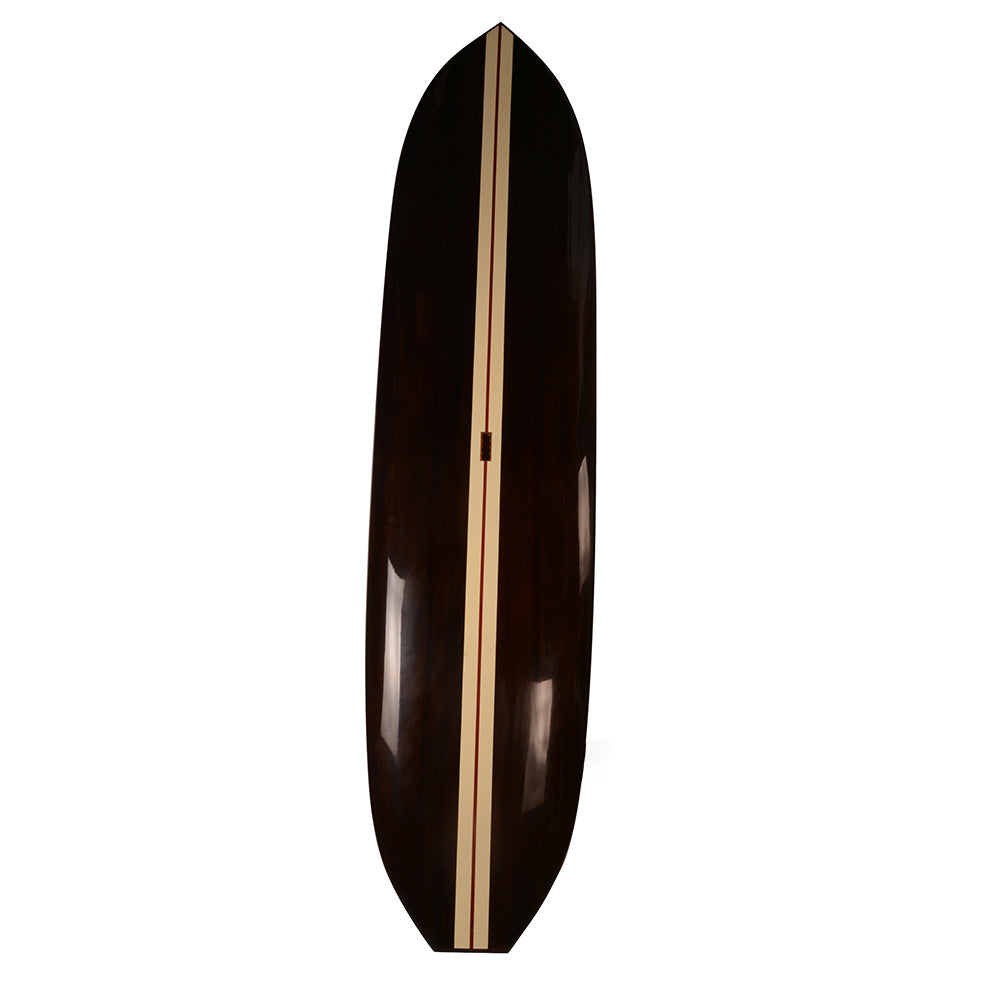 PADDLE BOARD IN DARK PAINTED WOOD 11FT WITH 1 FIN | Wooden Kayak | Boat | Canoe with Paddles for fishing and water sports For Wholesale