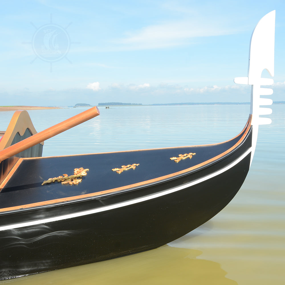 VENETIAN GONDOLA REAL BOAT 650CM CUSTOM MADE | Wooden Kayak | Boat | Canoe with Paddles for fishing and water sports For Wholesale