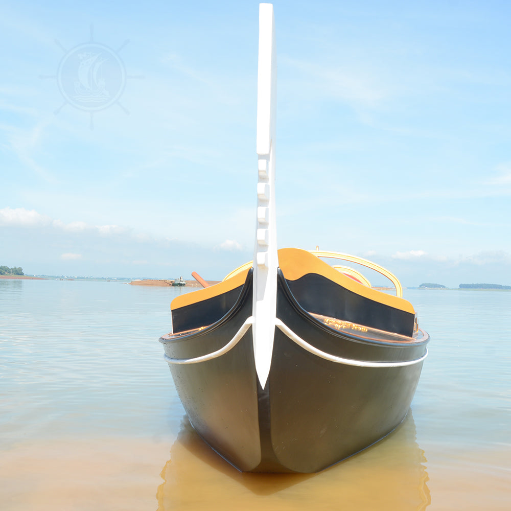 VENETIAN GONDOLA REAL BOAT 650CM CUSTOM MADE | Wooden Kayak | Boat | Canoe with Paddles for fishing and water sports For Wholesale