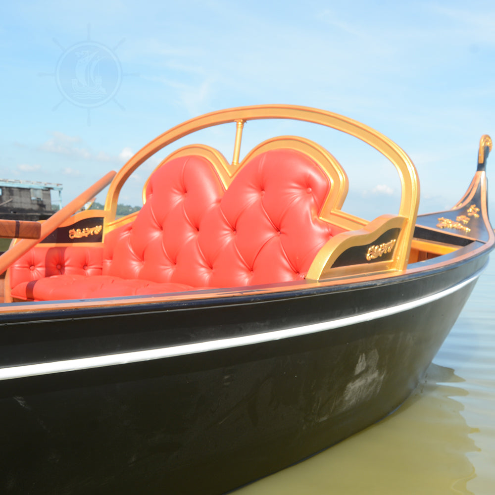 VENETIAN GONDOLA REAL BOAT 650CM CUSTOM MADE | Wooden Kayak | Boat | Canoe with Paddles for fishing and water sports For Wholesale