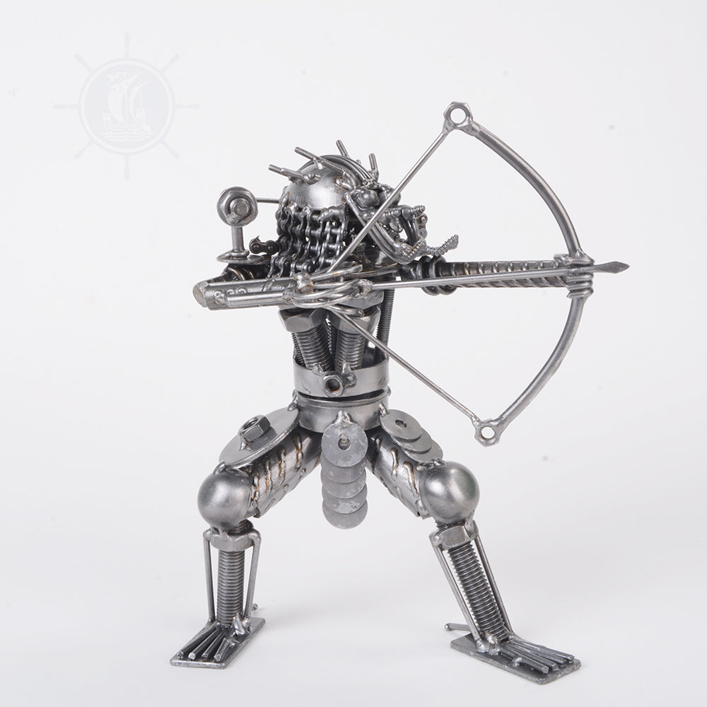 Metal Predator with Shield & Sword