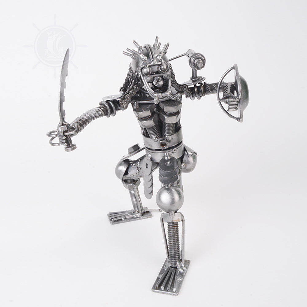 Metal Predator with Shield & Sword