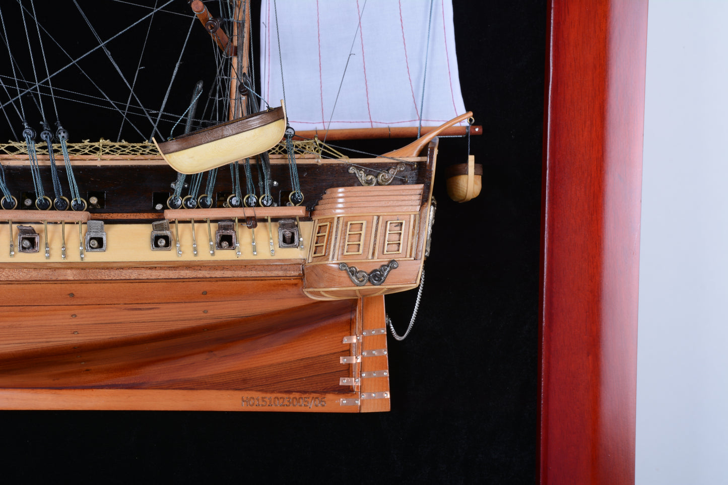 USS Constitution Half-Ship L89cm