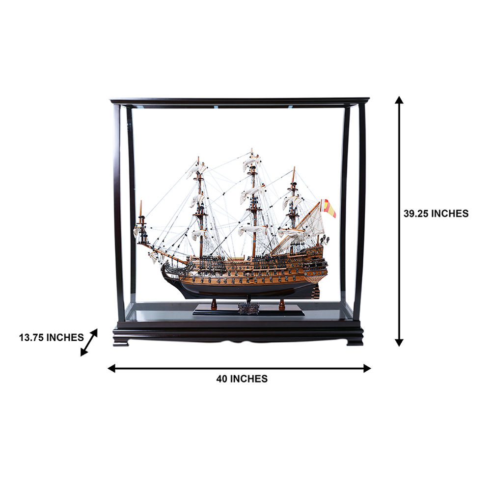 TABLE TOP DISPLAY CASE | HIGH QUALITY DISPLAY CASE FOR MODEL SHIP | Multi sizes and style available For Wholesale