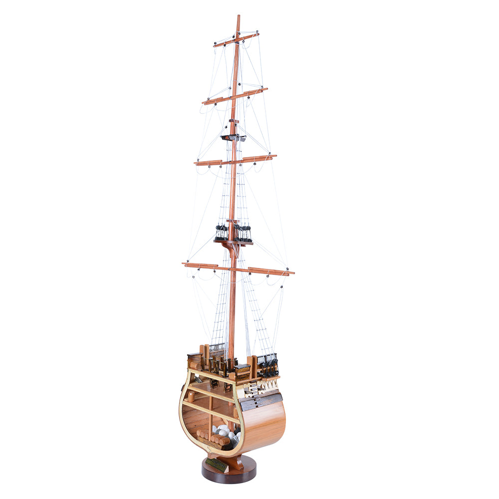 USS CONSTITUTION CROSS SECTION