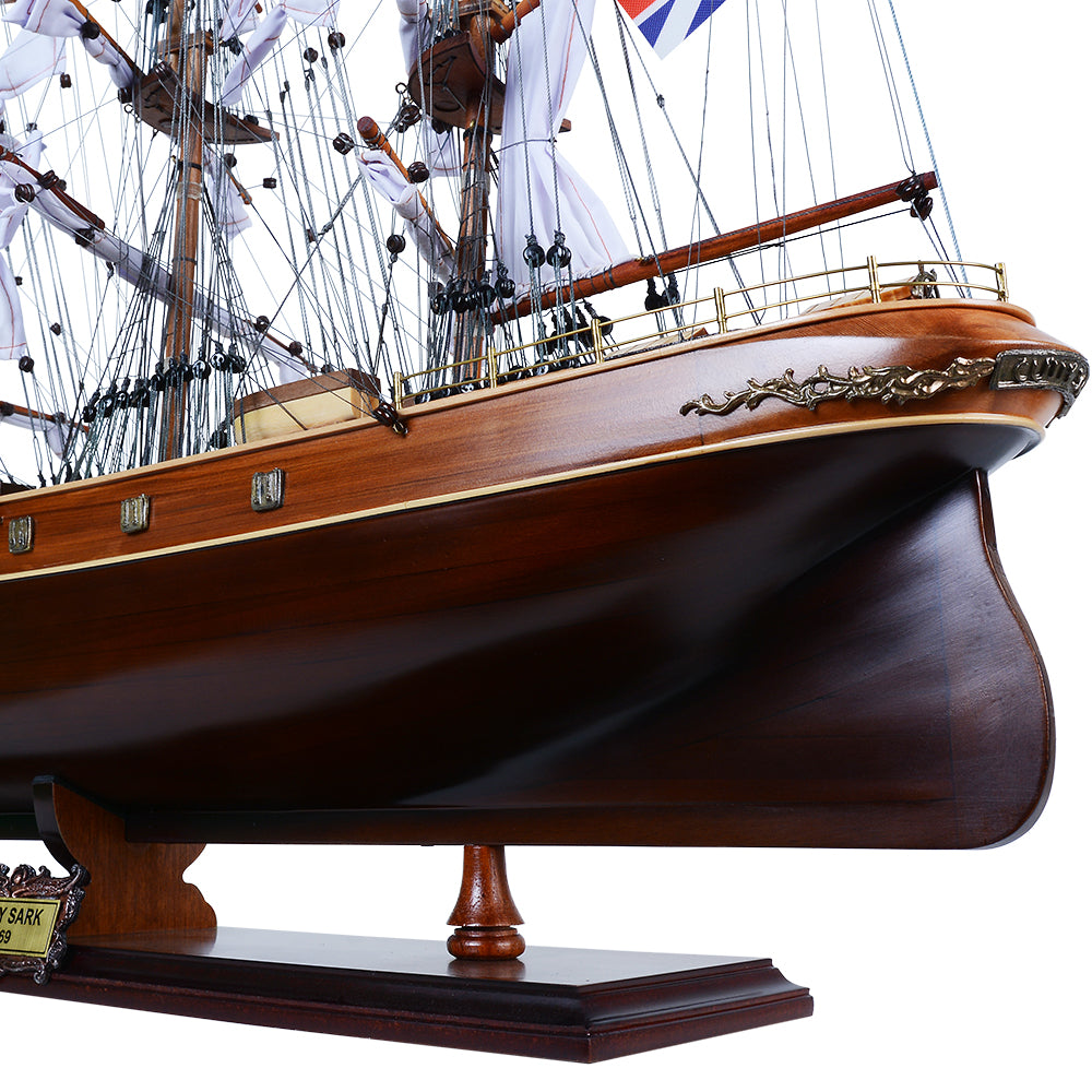 CUTTY SARK (BLACK WOOD) MODEL SHIP | High-quality | Fully Assembled Wooden Ship Models For Wholesale