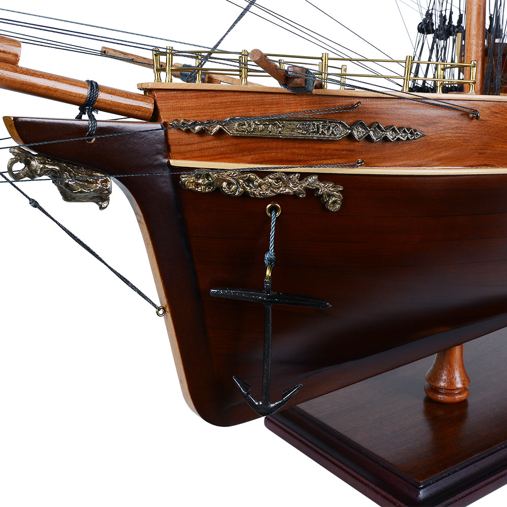 CUTTY SARK (BLACK WOOD) MODEL SHIP | High-quality | Fully Assembled Wooden Ship Models For Wholesale