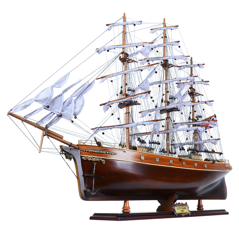 CUTTY SARK (BLACK WOOD) MODEL SHIP | High-quality | Fully Assembled Wooden Ship Models For Wholesale