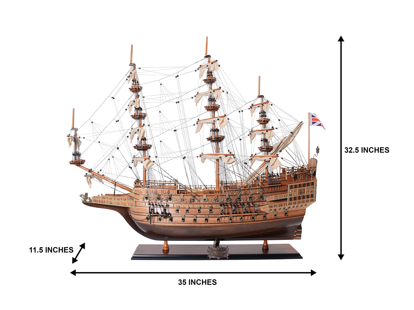 SOVEREIGN OF THE SEAS MODEL SHIP L80 | Fully Assembled Wooden Ship Models For Wholesale