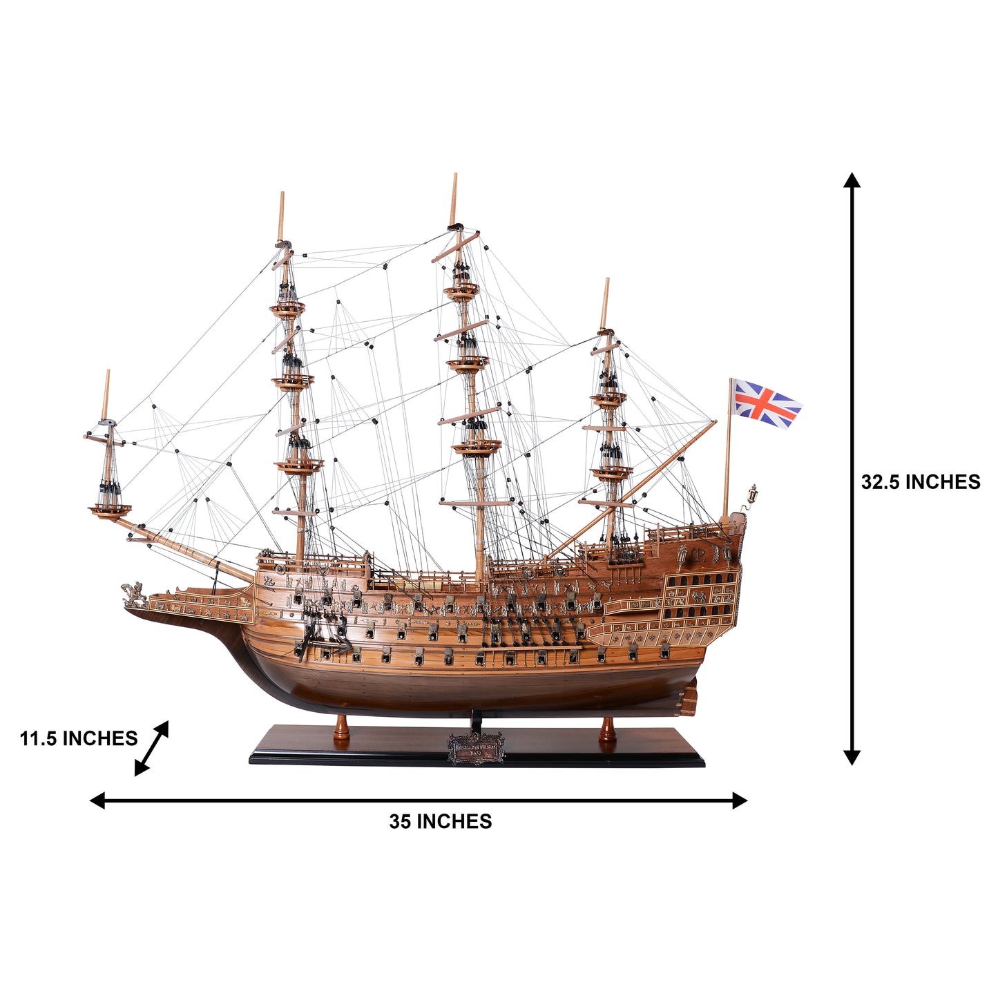 SOVEREIGN OF THE SEAS MODEL SHIP L80 NO SAILS | Museum-quality | Fully Assembled Wooden Ship Models https://omhvn.myshopify.com/admin/products/8109514850617