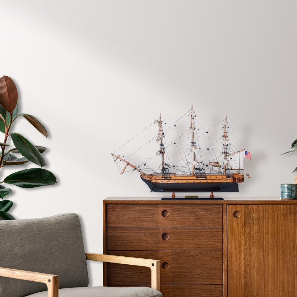 USS CONSTITUTION MODEL SHIP L50 | High-quality | Fully Assembled Wooden Ship Models For Wholesale