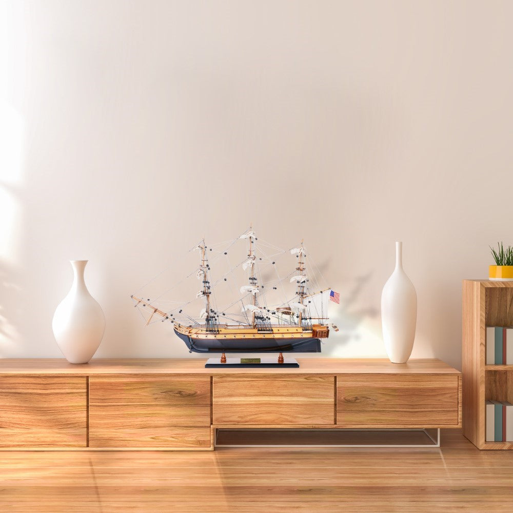 USS CONSTITUTION MODEL SHIP L50 | High-quality | Fully Assembled Wooden Ship Models For Wholesale