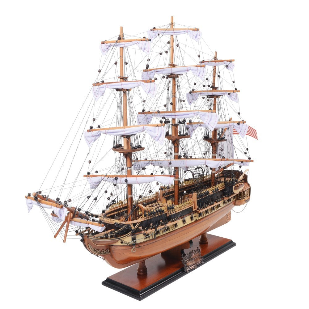 USS CONSTITUTION MODEL SHIP MEDIUM | High-quality | Fully Assembled Wooden Ship Models For Wholesale