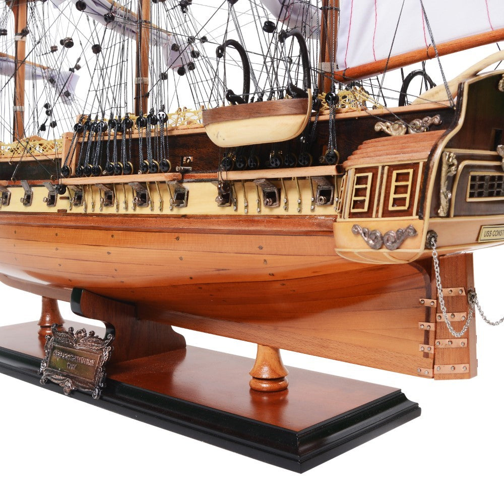 USS CONSTITUTION MODEL SHIP MEDIUM | High-quality | Fully Assembled Wooden Ship Models For Wholesale