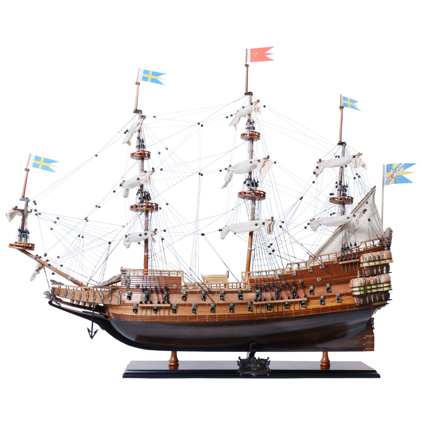 WASA MODEL SHIP L80 | High-quality | Fully Assembled Wooden Ship Models For Wholesale