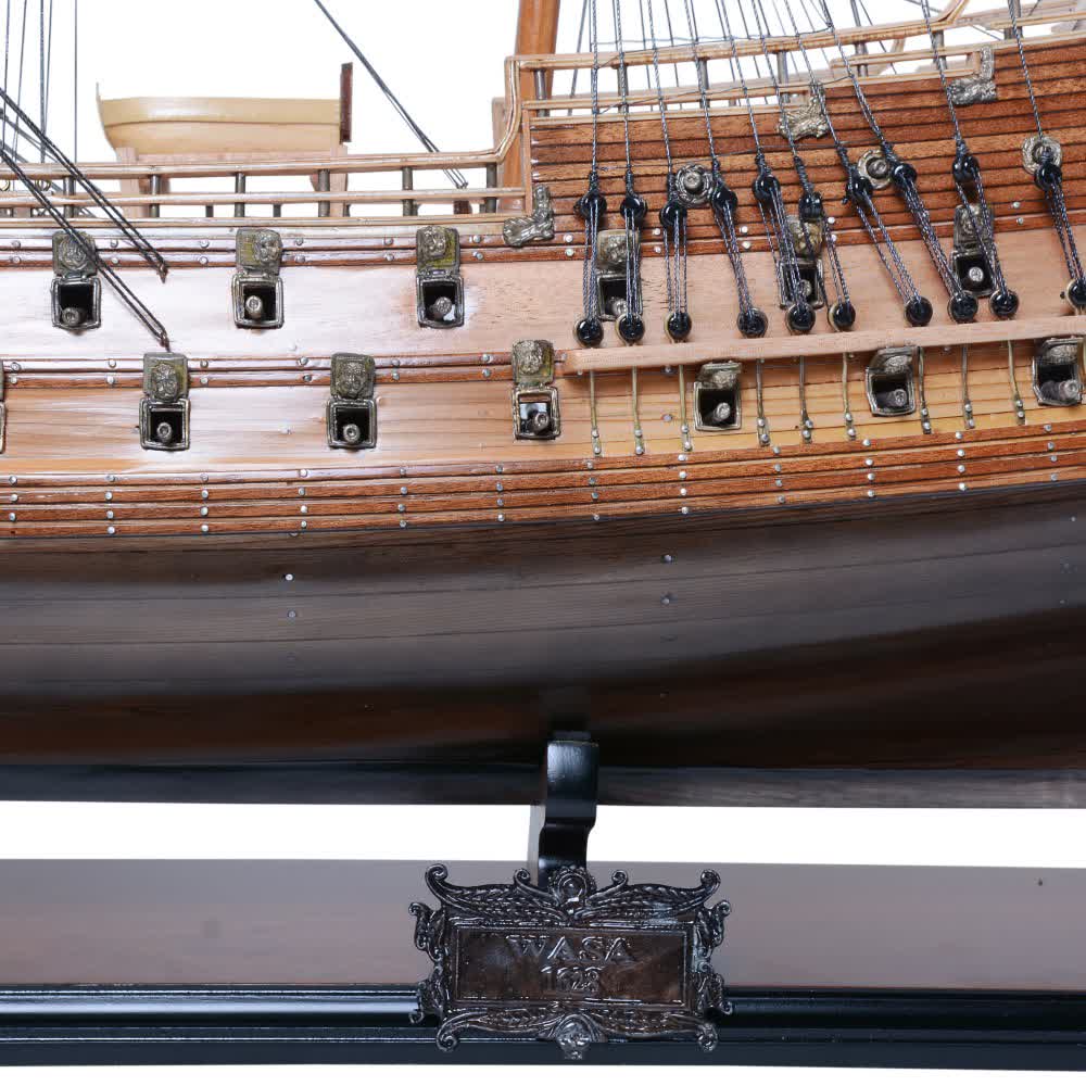 WASA MODEL SHIP L80 | High-quality | Fully Assembled Wooden Ship Models For Wholesale
