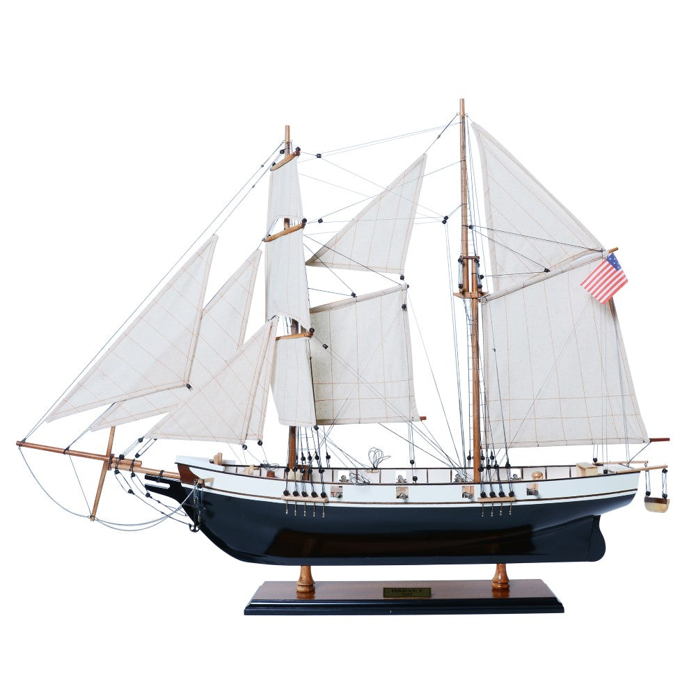 HARVEY MODEL SHIP PAINTED | High-quality | Fully Assembled Wooden Ship Models For Wholesale