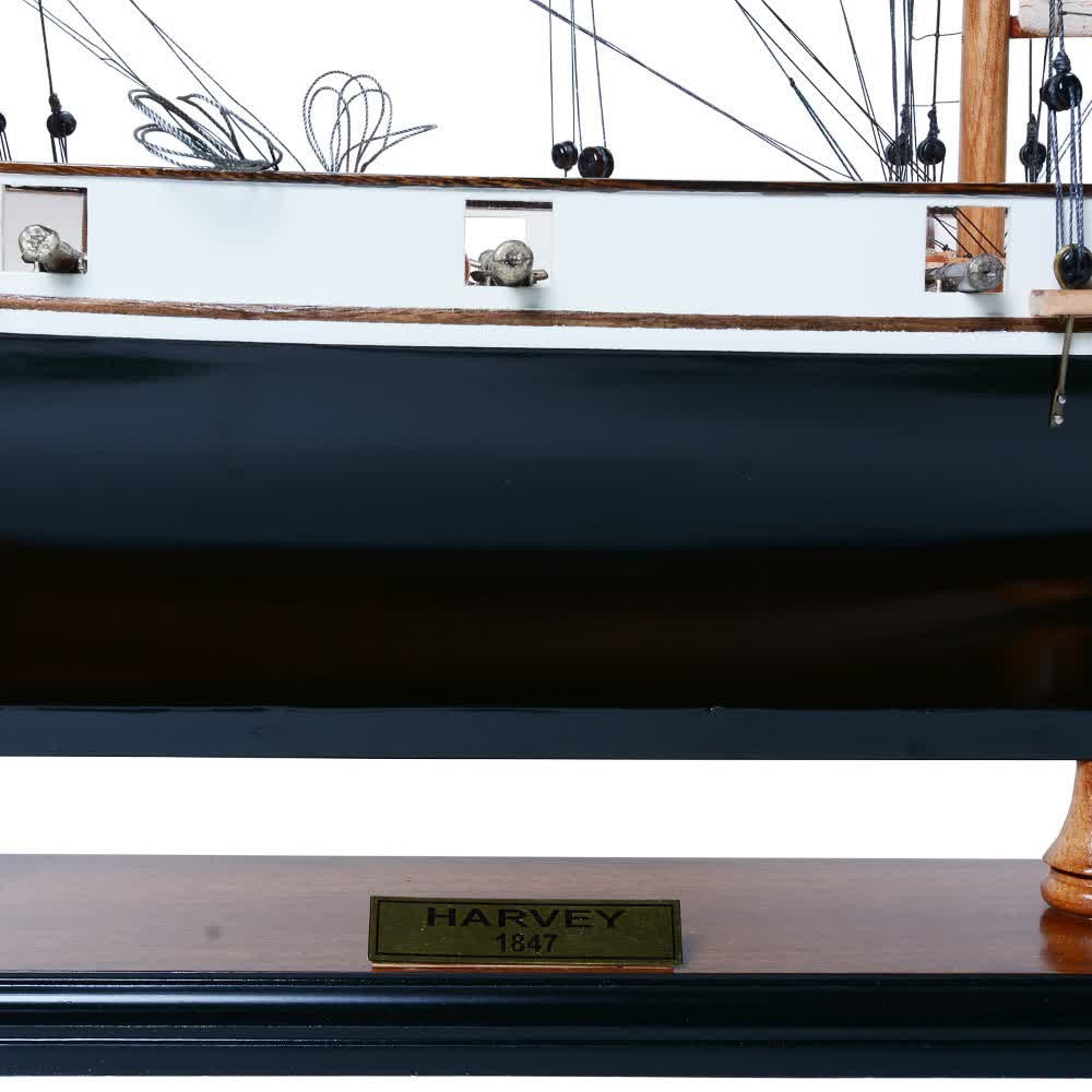 HARVEY MODEL SHIP PAINTED | High-quality | Fully Assembled Wooden Ship Models For Wholesale