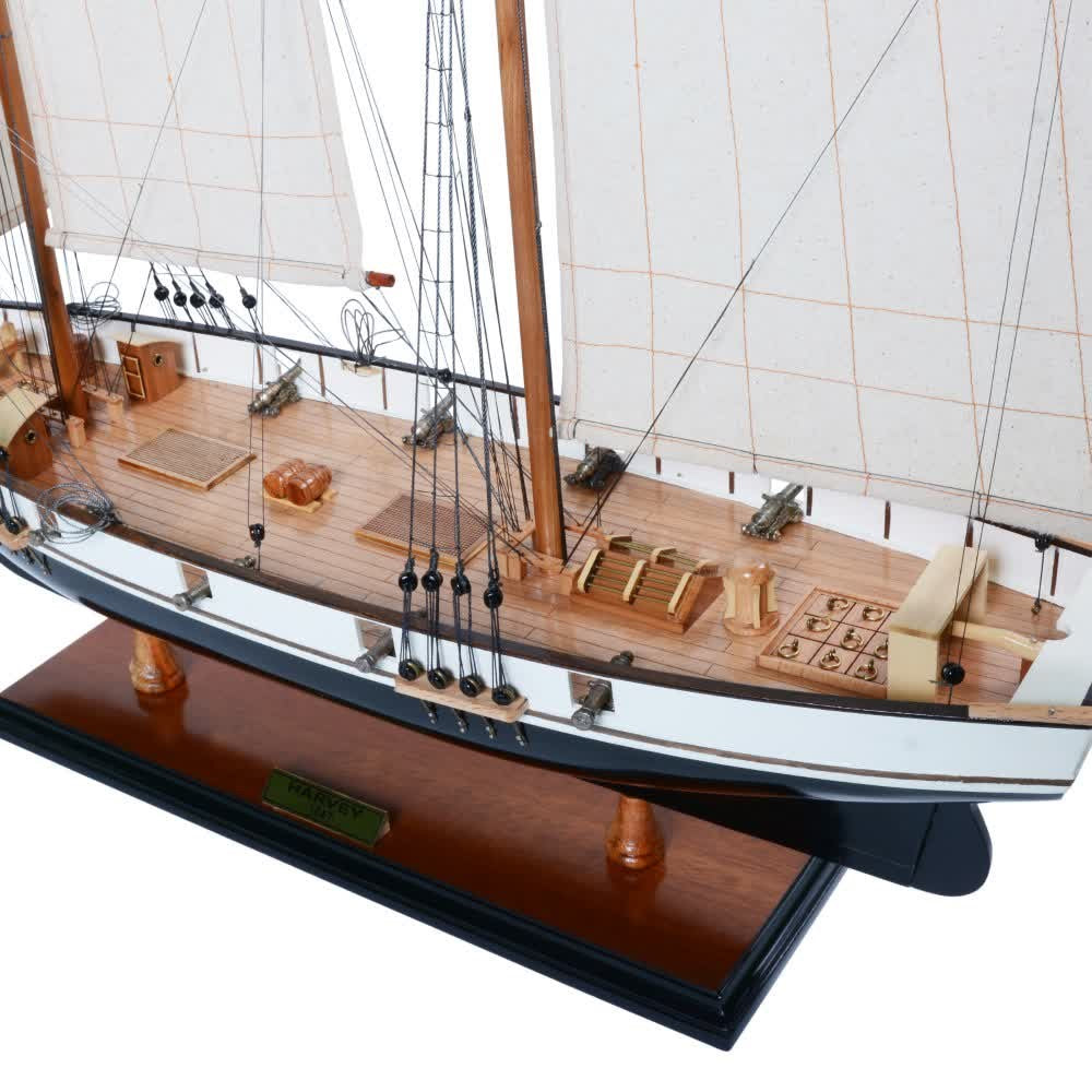 HARVEY MODEL SHIP PAINTED | High-quality | Fully Assembled Wooden Ship Models For Wholesale